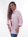 Camisa 100% Puro Lino Rosa
