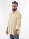 Camisa 100% Puro Lino Amarillo