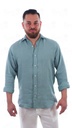 CAMISA LINO VERDE MUSGO