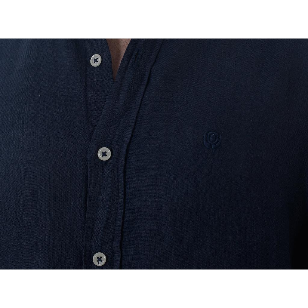 Camisa 100% Puro Lino Marino