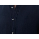 [CaLi-100-34-Mn] Camisa 100% Puro Lino Marina (2XS)