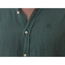 [CaLi-100-34-Vp] Camisa 100% Puro Lino Verde Petróleo (2XS)