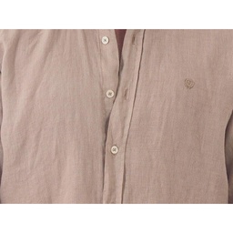 Camisa 100% Puro Lino Camel